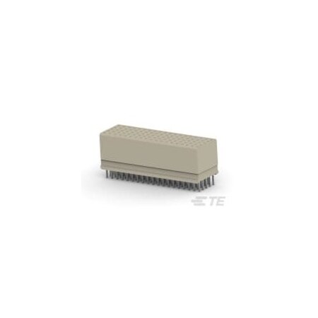 Te Connectivity Board Connector, 95 Contact(S), 5 Row(S), Female, Straight, 0.079 Inch Pitch, Solder Terminal, 5352269-1